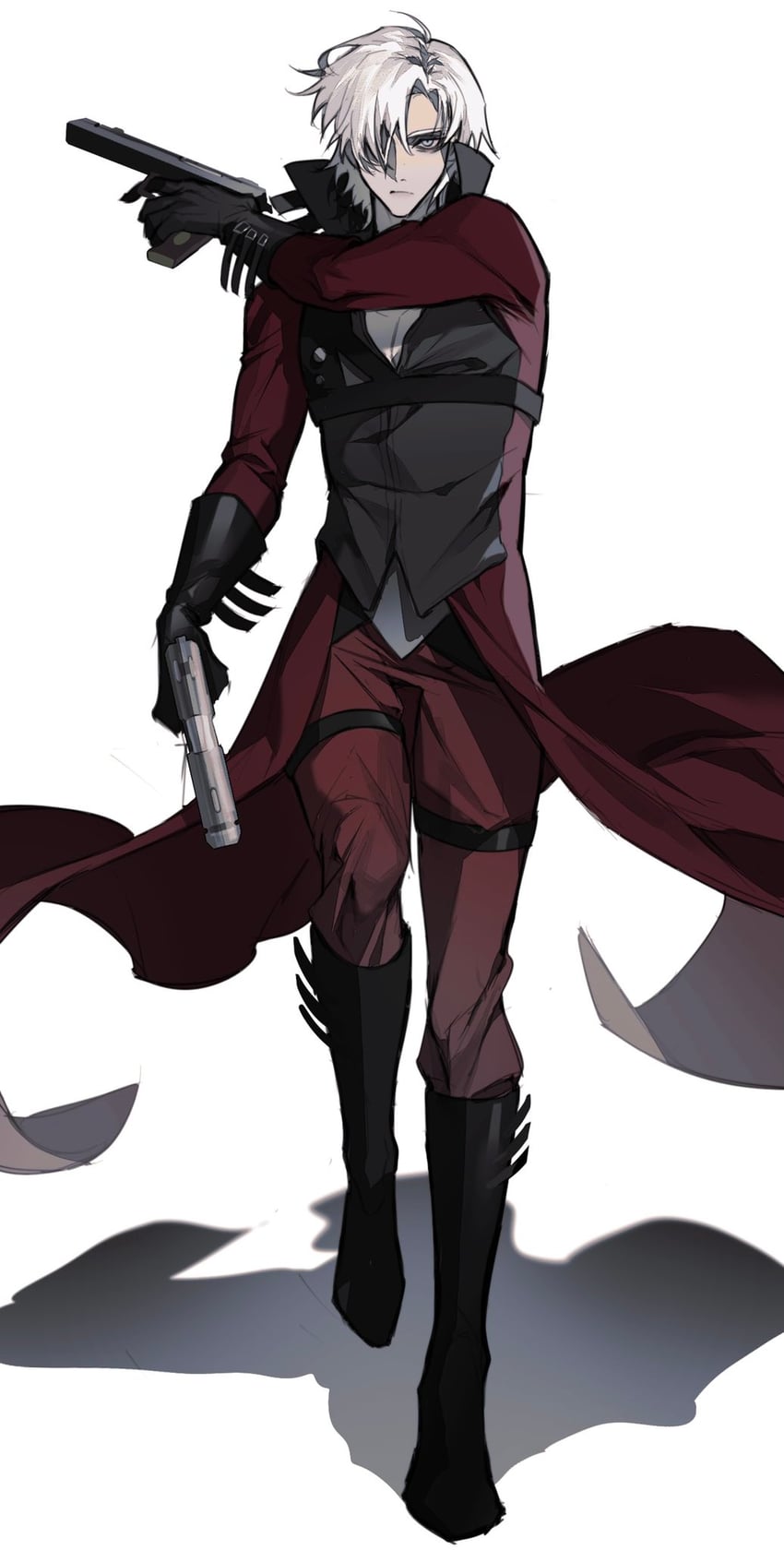dante (devil may cry and 1 more) drawn by chihaya_mori