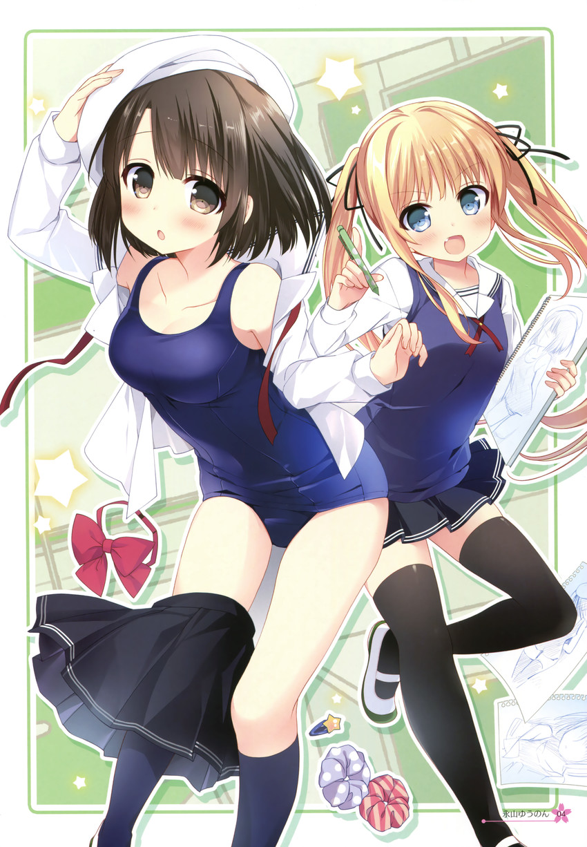 katou megumi and sawamura spencer eriri (saenai heroine no sodatekata) drawn by nagayama_yuunon