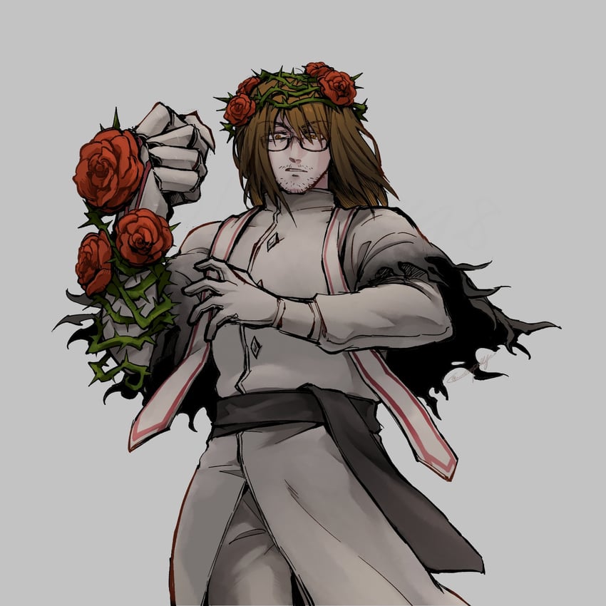 gregor (project moon and 1 more) drawn by yatsumeunagi