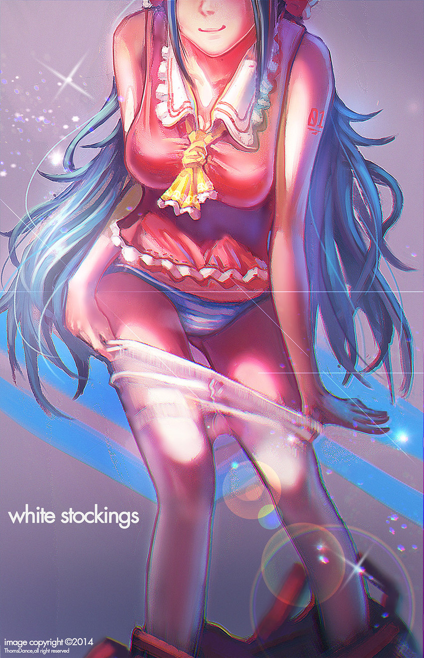hatsune miku and hakurei reimu (touhou and 1 more) drawn by ibara_dance