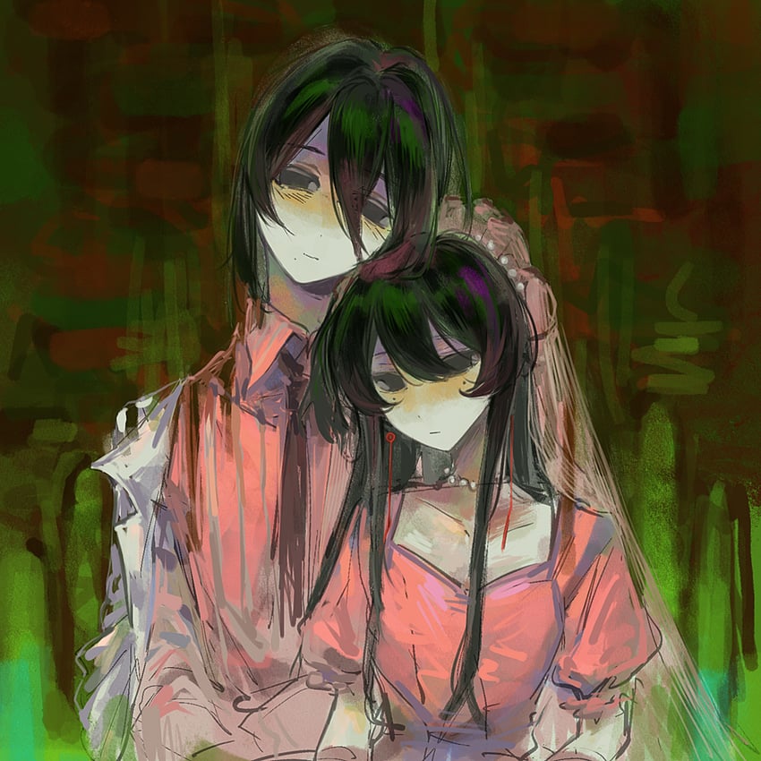 li yuting and mo chengwei (touqi guaitan) drawn by baozaolaoyan