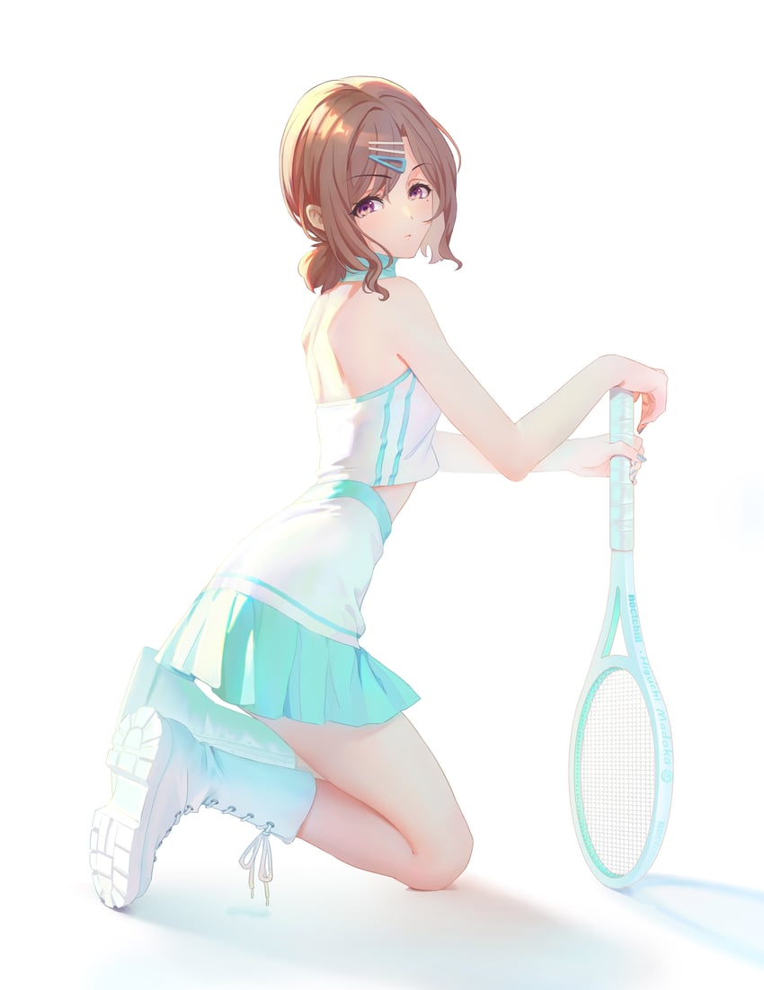 higuchi madoka (idolmaster and 1 more) drawn by theleopardcat