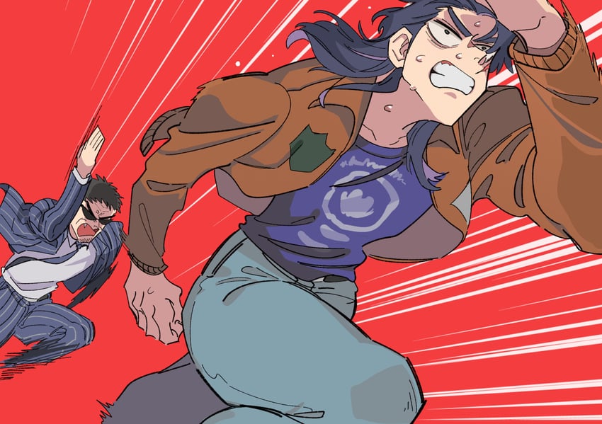 itou kaiji and endou yuuji (kaiji) drawn by inudori