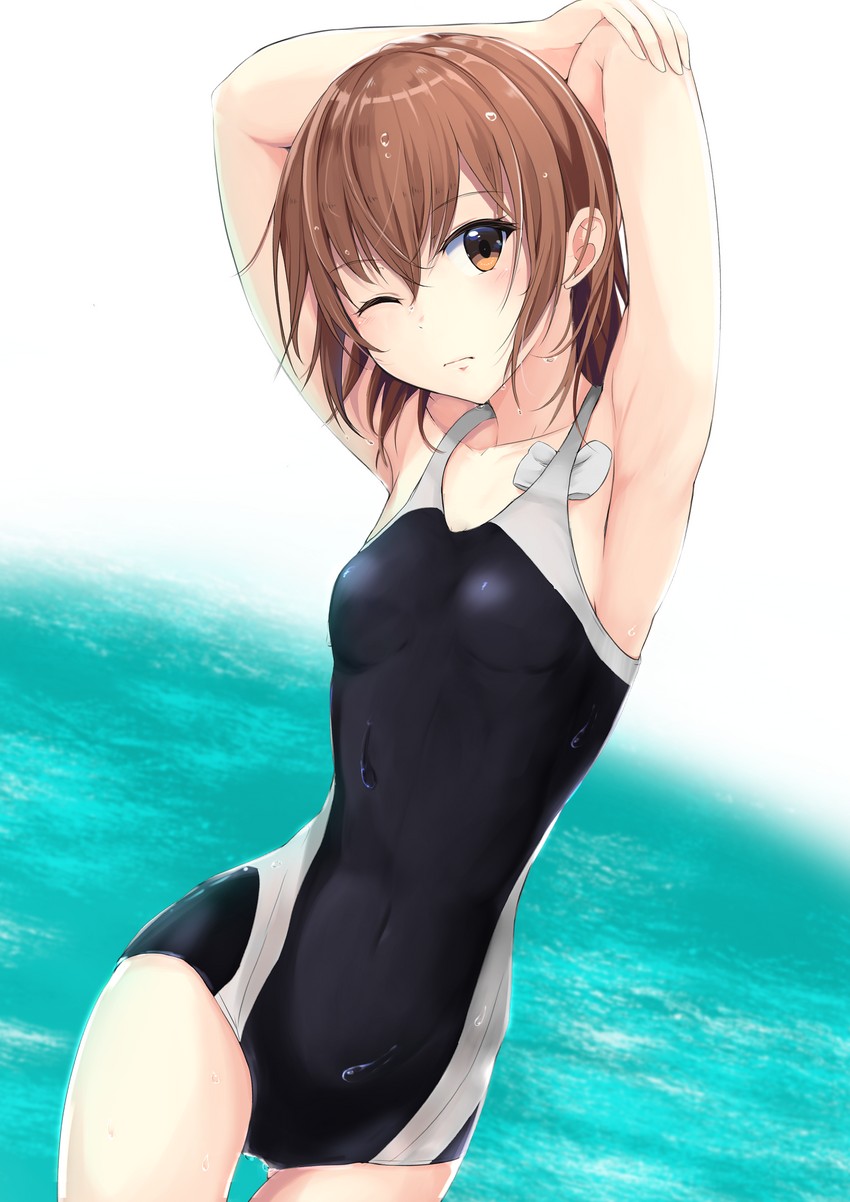 misaka mikoto (toaru majutsu no index and 2 more) drawn by k3rd
