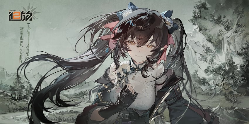 type 97 and jiangyu (girls' frontline and 1 more) drawn by dalanxia