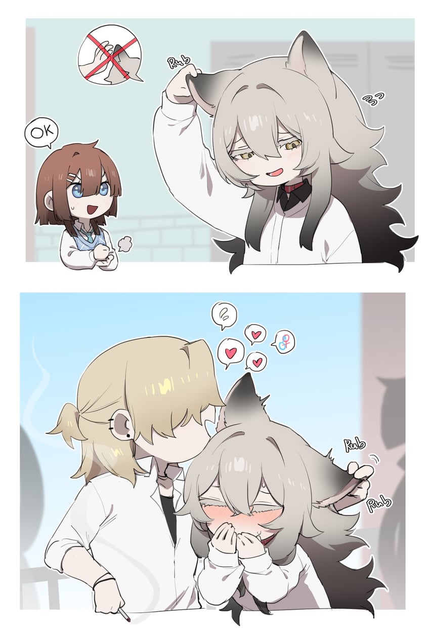 whitney and shoya (original and 1 more) drawn by kai_(drakkai10)