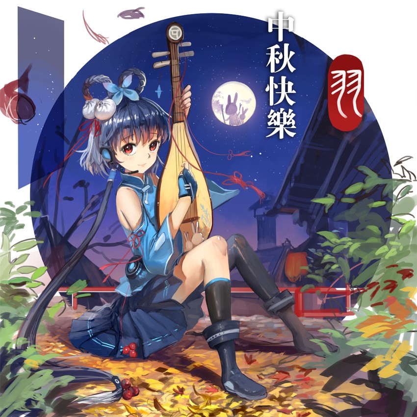 luo tianyi (vocaloid and 1 more) drawn by jeanex