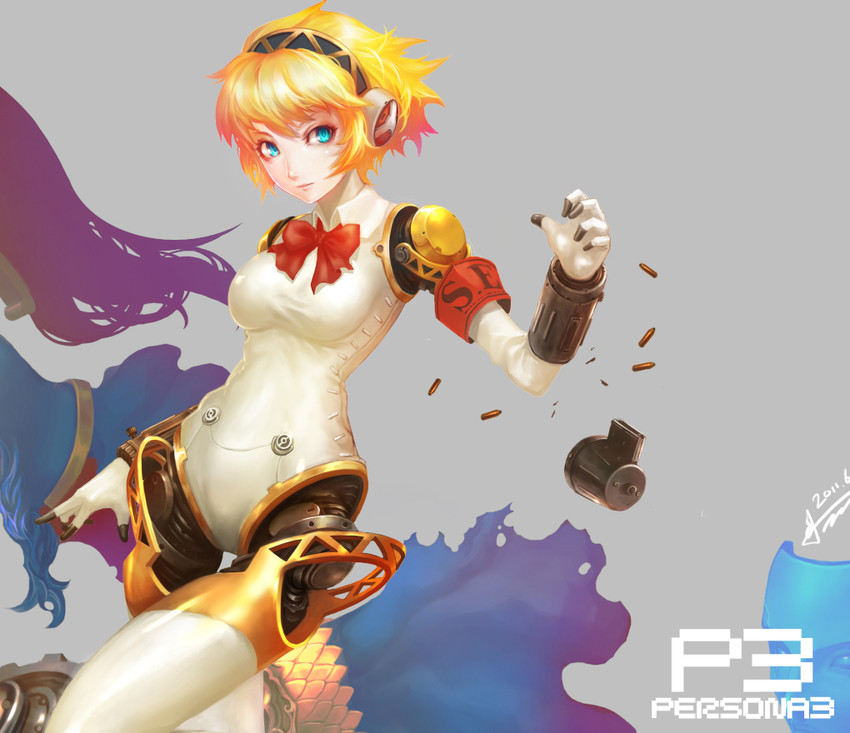 aigis and palladion (persona and 1 more) drawn by jay_b_lee
