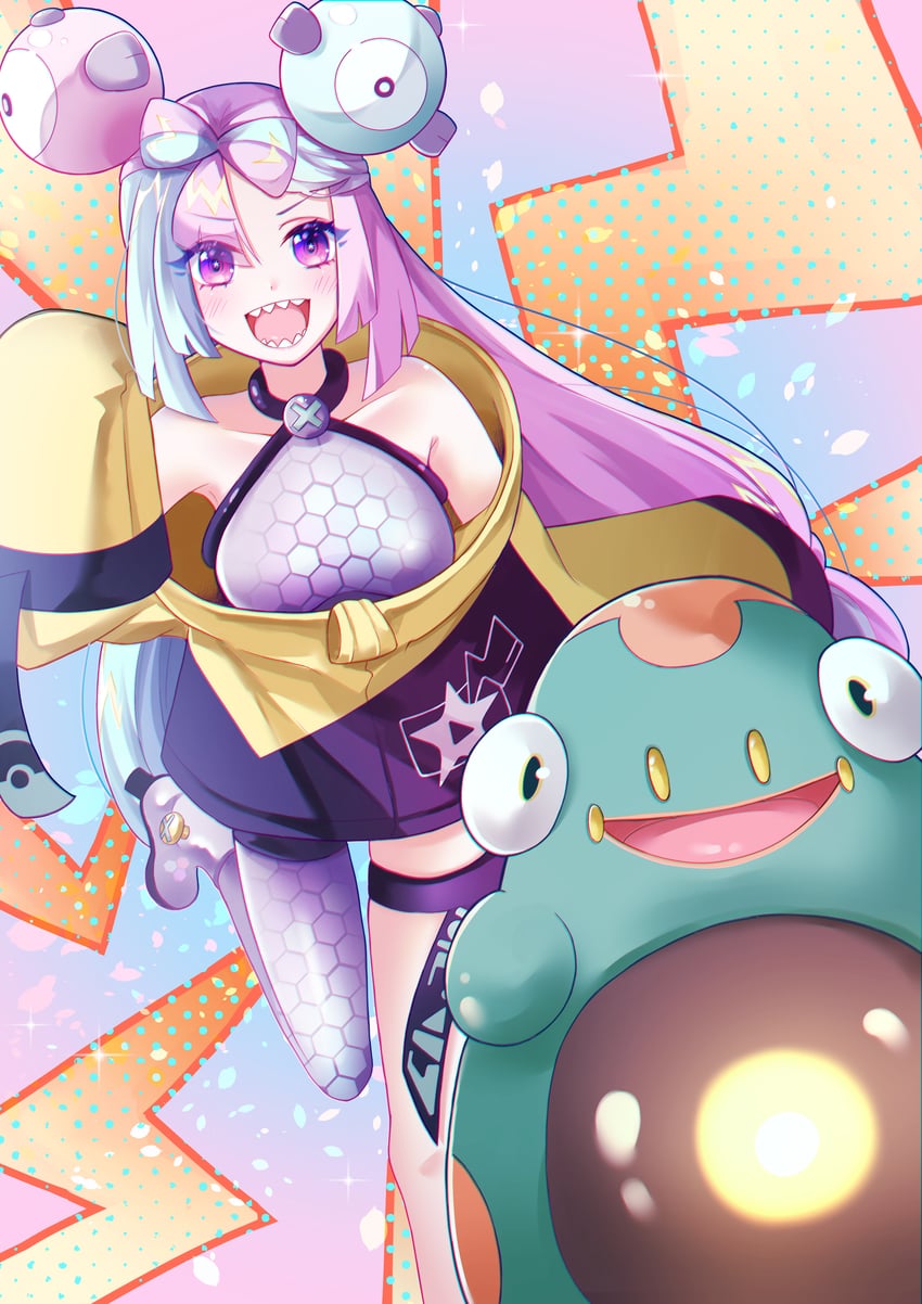 iono and bellibolt (pokemon and 1 more) drawn by i-nn
