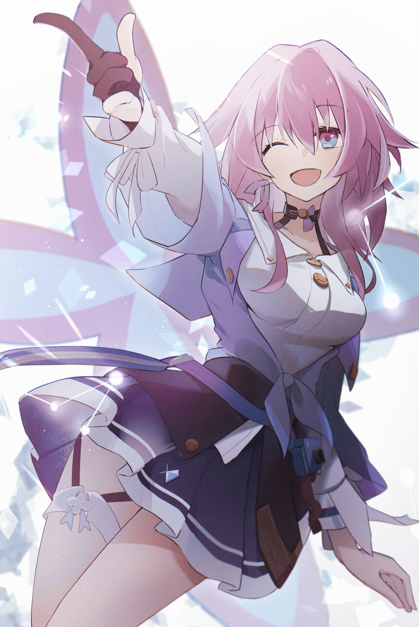 march 7th (honkai and 1 more) drawn by mogupon