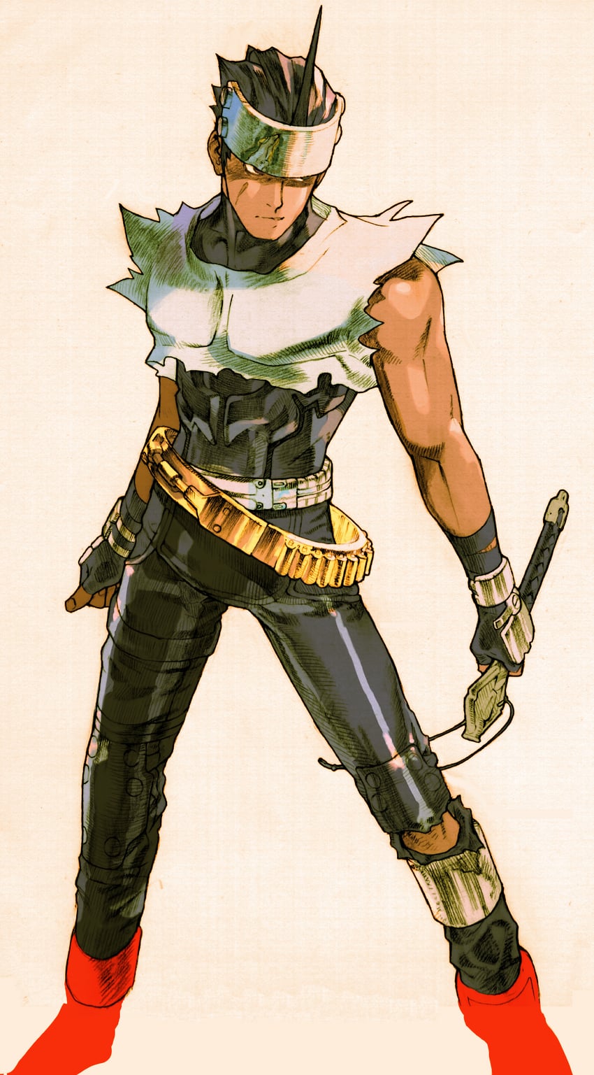 kanzaki hayato (mega man and 3 more) drawn by bengus