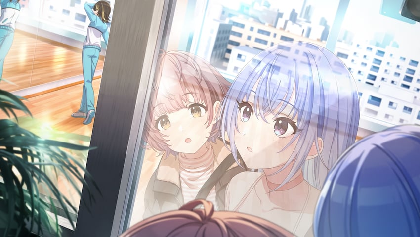 ikaruga luca, suzuki hana, and ikuta haruki (idolmaster and 1 more)
