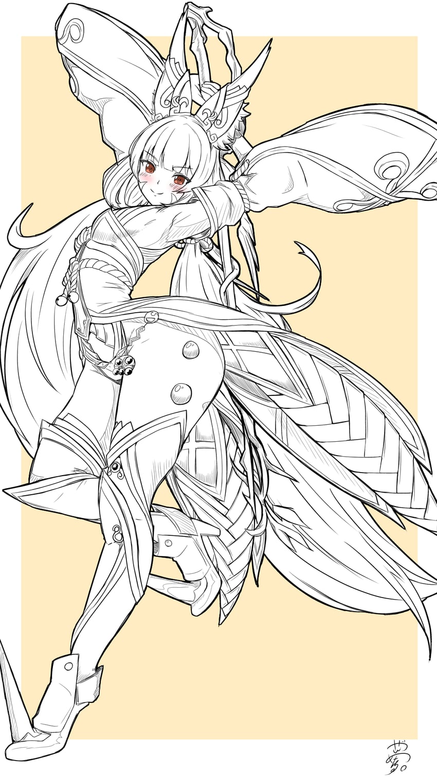 nia (xenoblade chronicles and 1 more) drawn by gan-metal
