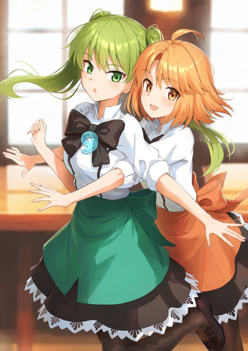 katsuragi chikagi and hibino hibiki (fate and 1 more) drawn by kamo_ashi