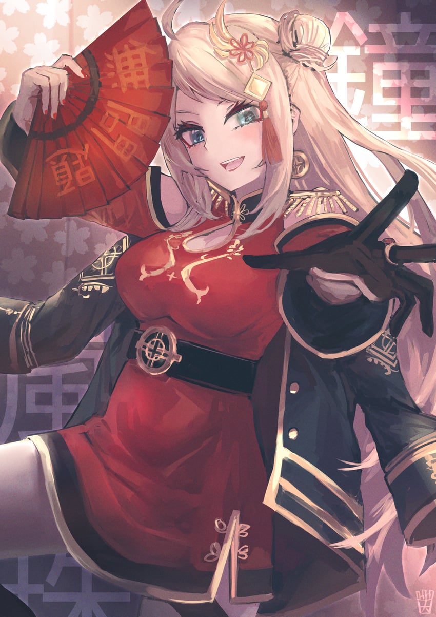 zhong lanzhu (love live! and 1 more) drawn by ootato