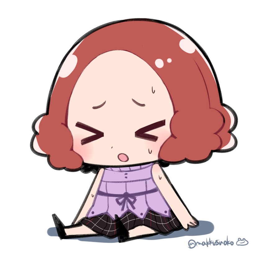okumura haru (persona and 1 more) drawn by do_m_kaeru