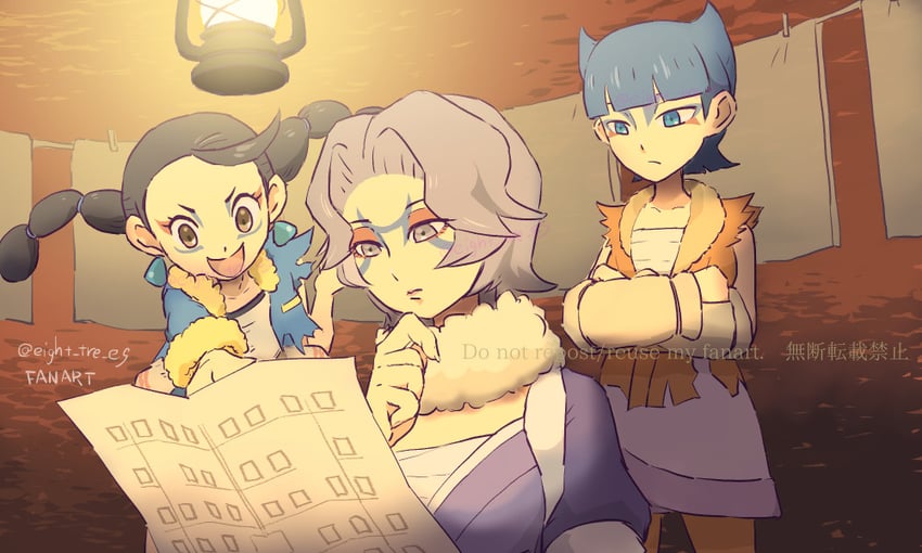 coin, clover, and charm (pokemon and 1 more) drawn by yagi_(nanatsuiro)