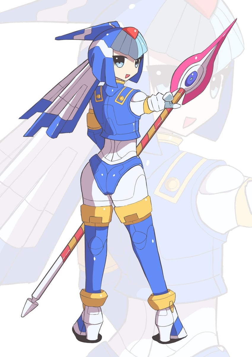 fairy leviathan (mega man and 2 more) drawn by celiilca