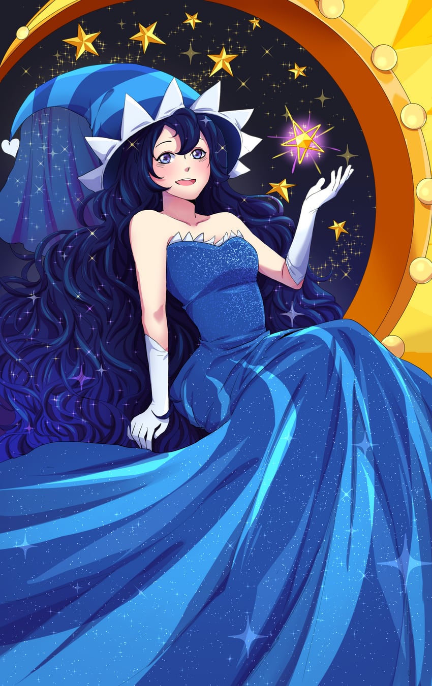 moonlight cookie (cookie run) drawn by 8bxo