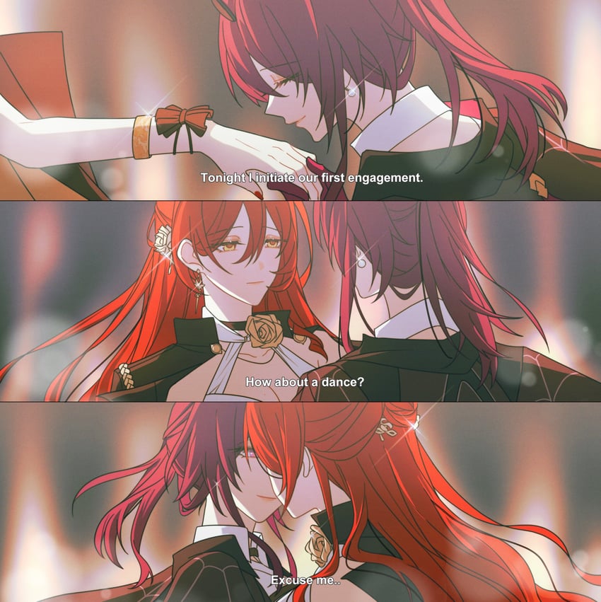 kafka and himeko (honkai and 1 more) drawn by periwinkledusk