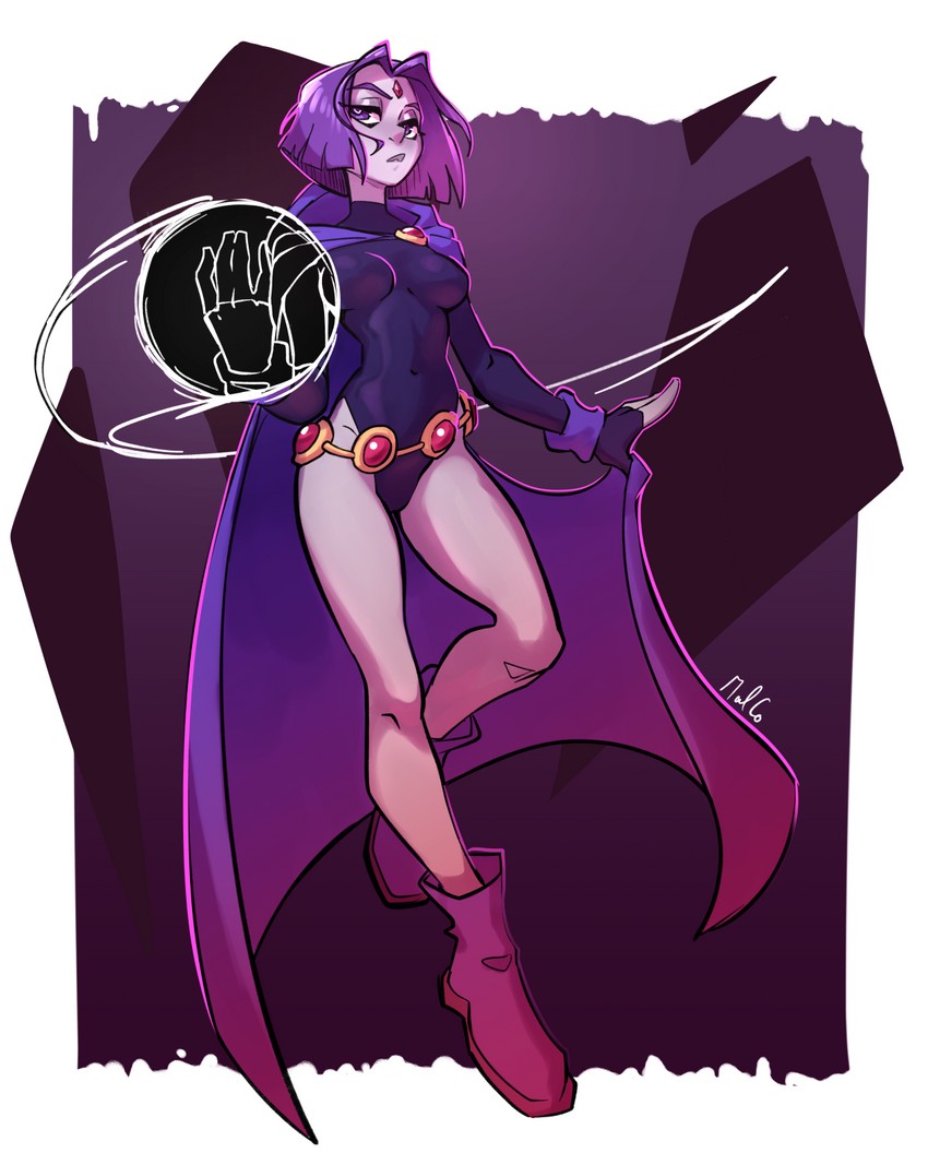 raven (dc comics and 1 more) drawn by malcontent