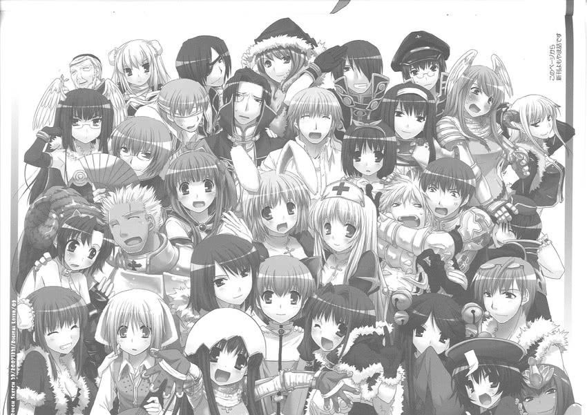 priest, high wizard, lord knight, acolyte, alchemist, and 12 more (ragnarok online) drawn by nakajima_yuka