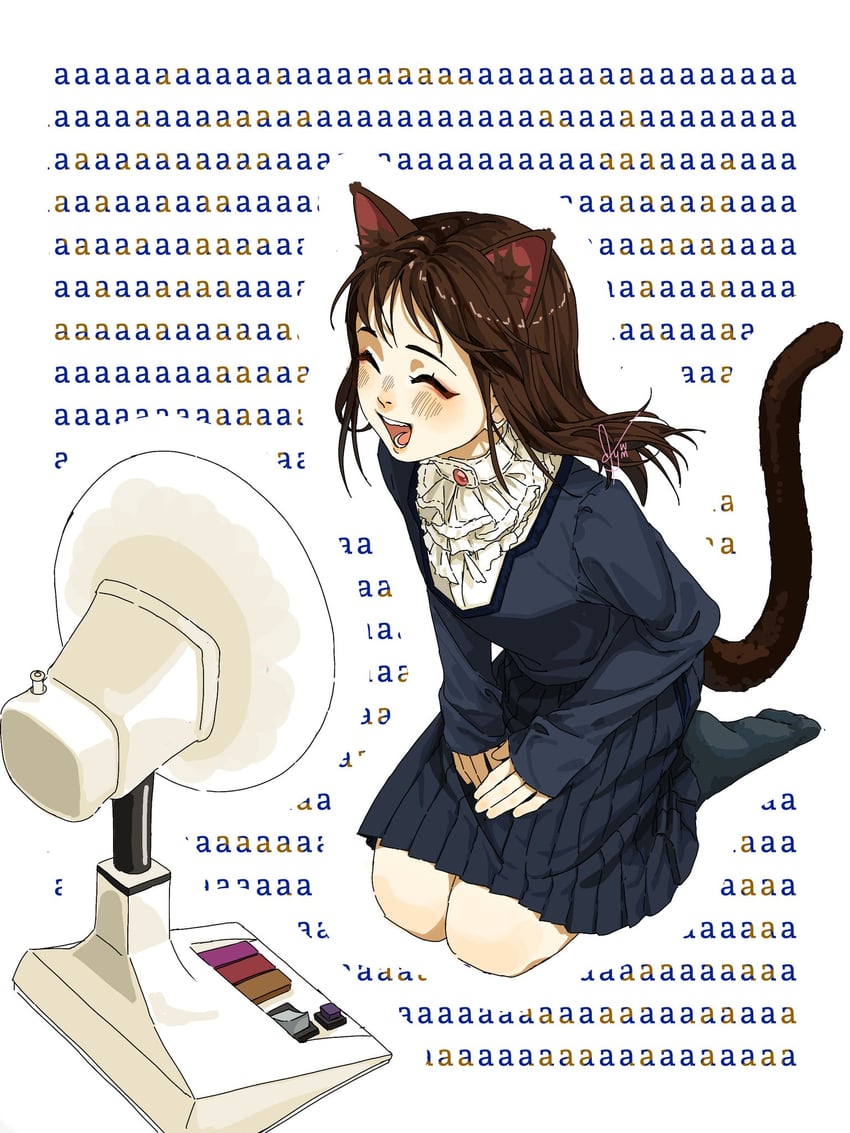 kasuga ayumu (azumanga daioh) drawn by kyuunn