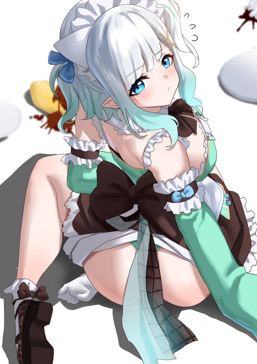 mint fantome (indie virtual youtuber) drawn by redi_(rasec_asdjh)