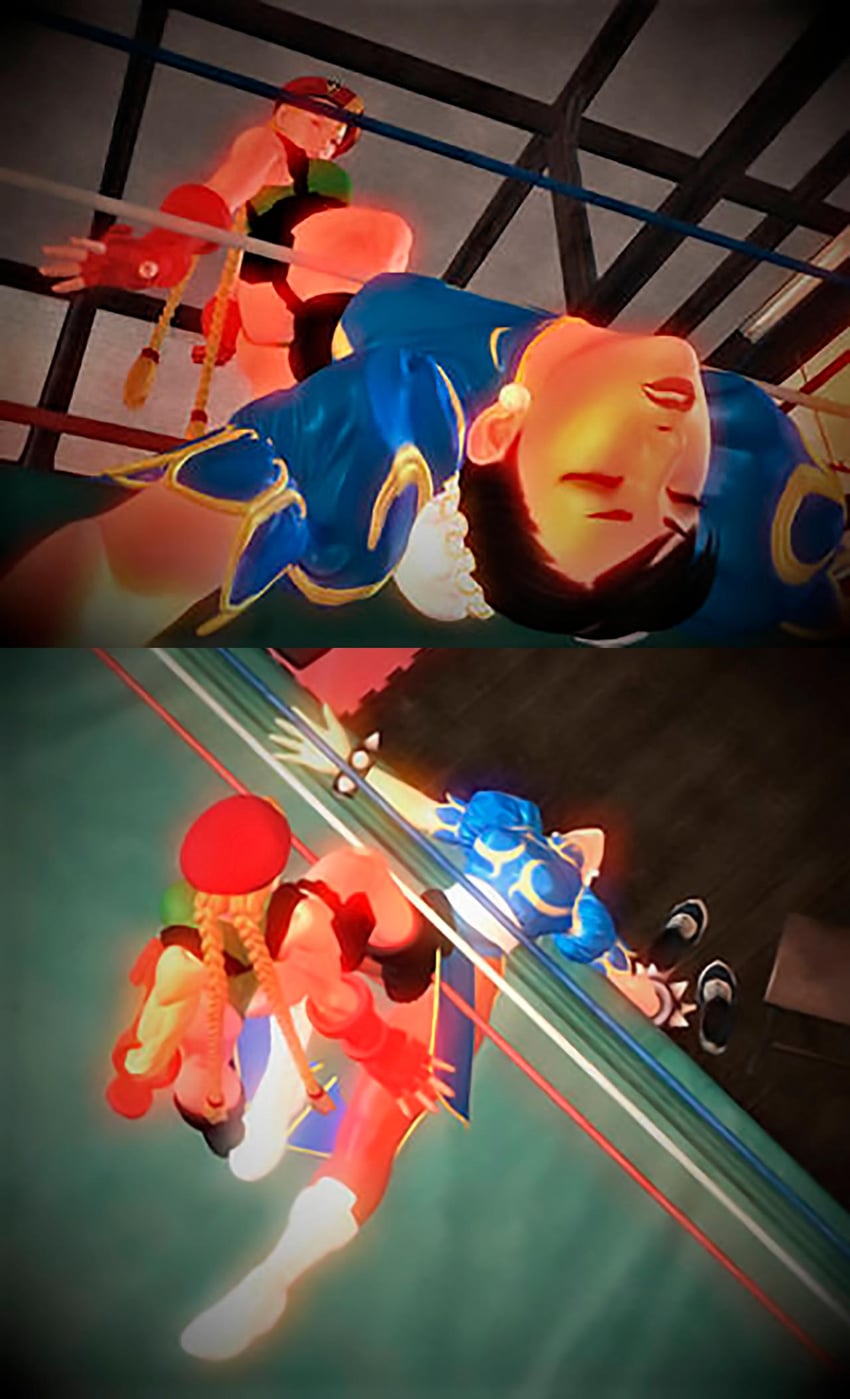 chun-li and cammy white (street fighter and 1 more) drawn by juan_padrolo