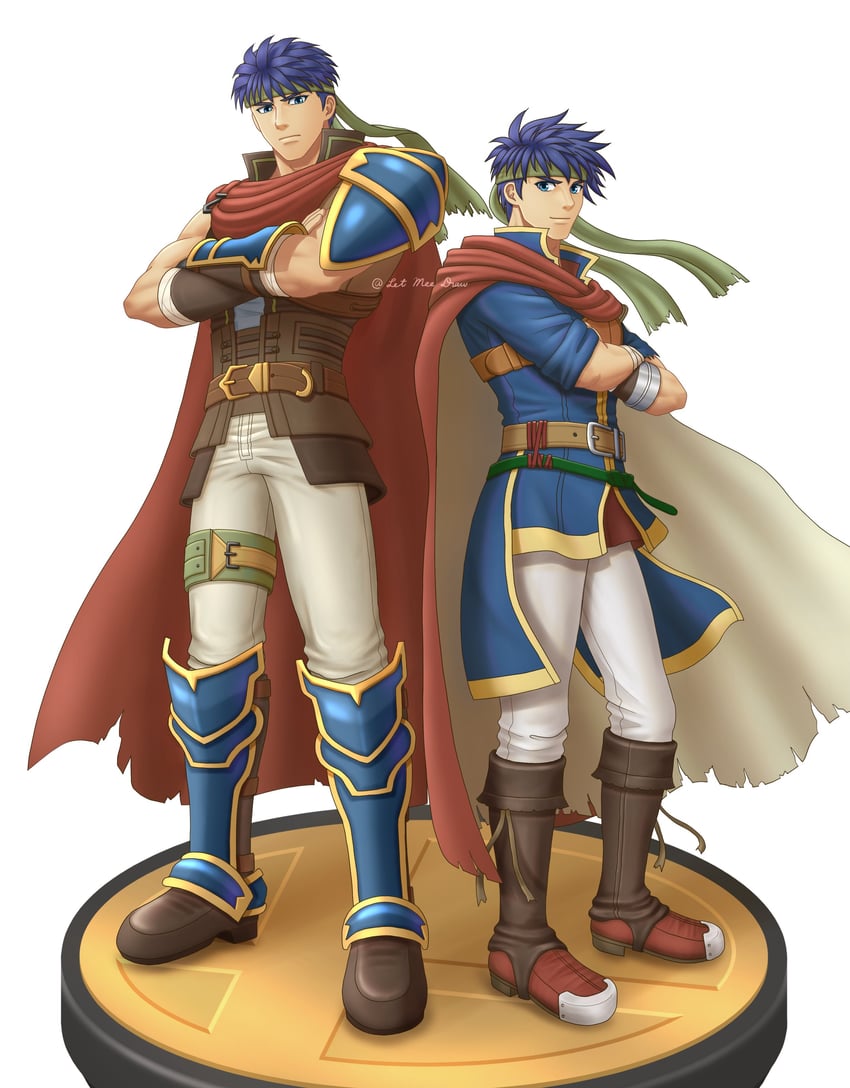 ike (fire emblem and 3 more) drawn by let_mee_draw