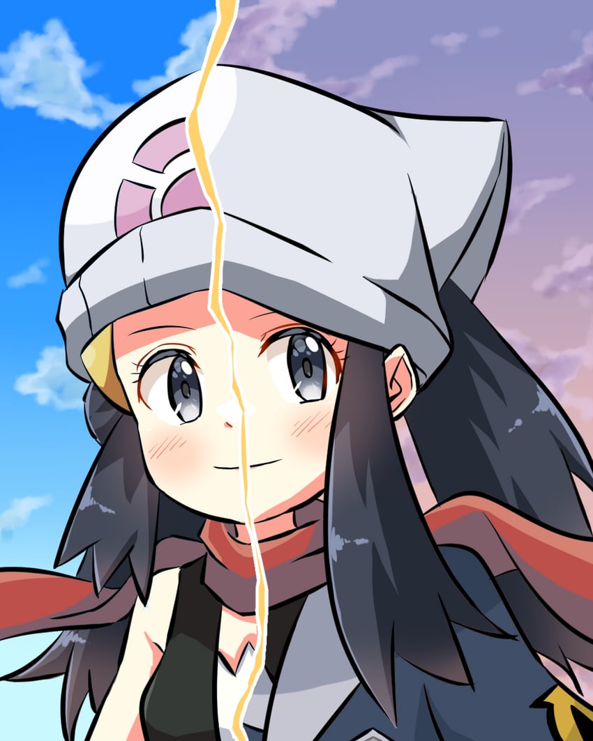dawn and akari (pokemon and 2 more) drawn by cocoa_(p_cocoa_f)