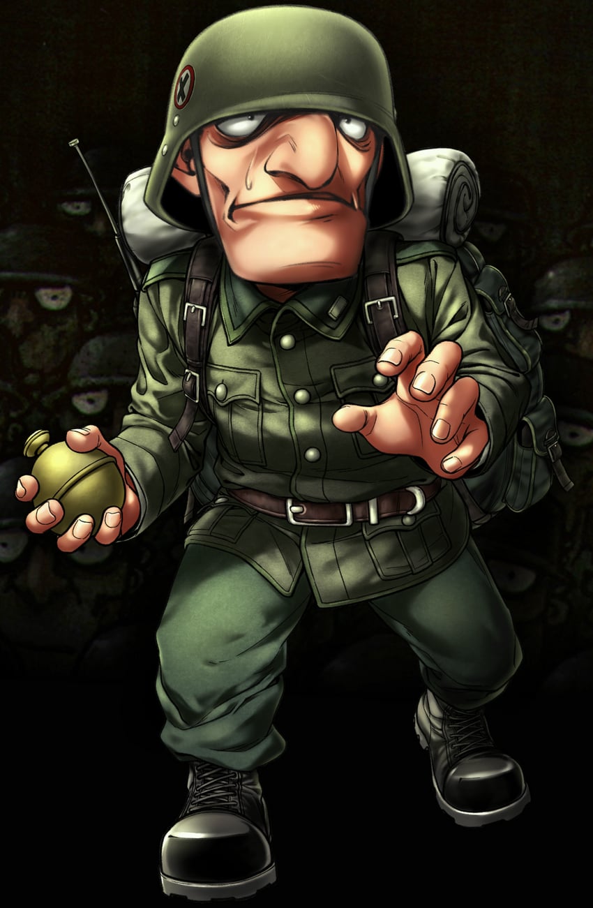 rebel soldier (metal slug and 1 more) drawn by heide