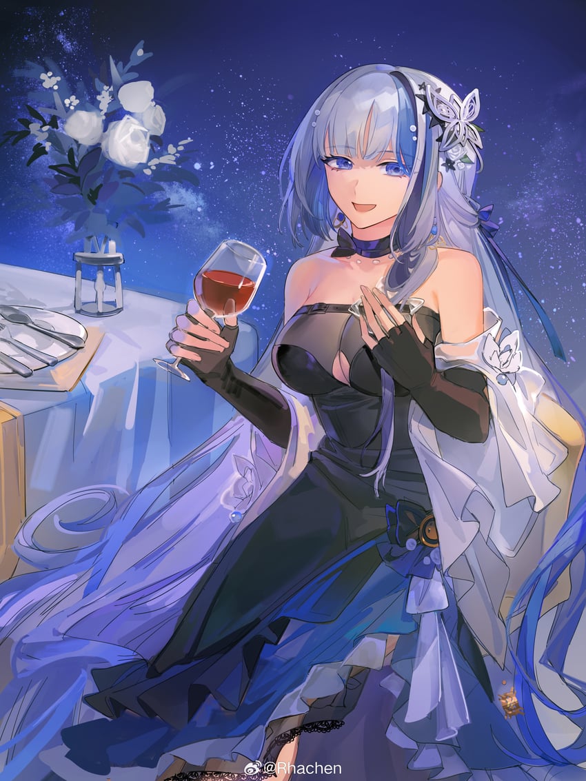 hubble (girls' frontline and 1 more) drawn by rhachen