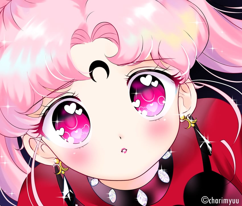black lady (bishoujo senshi sailor moon) drawn by honeymoonpetal