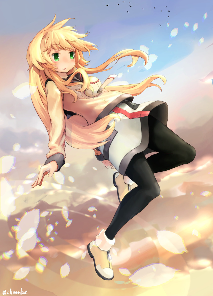 sora (suguri) drawn by chamu_(chammkue)