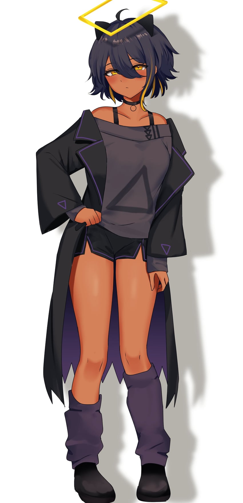 agame-san and tsukikage nero (original) drawn by agamemega