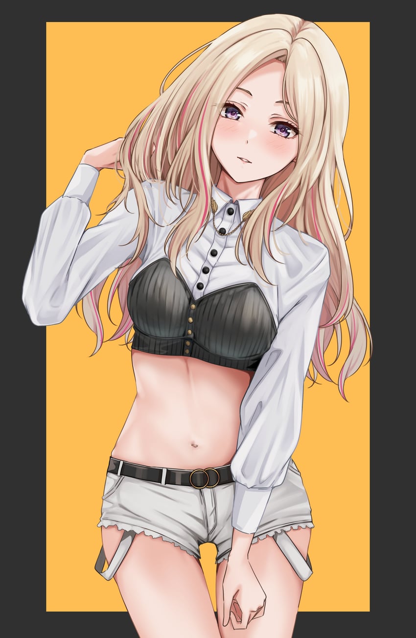 juo sena (idolmaster and 1 more) drawn by yuzuyu_(hyui)