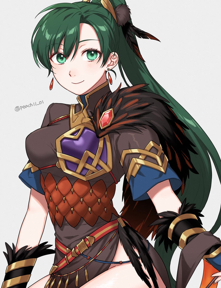 lyn (fire emblem and 2 more) drawn by shamu_(peach11_01)