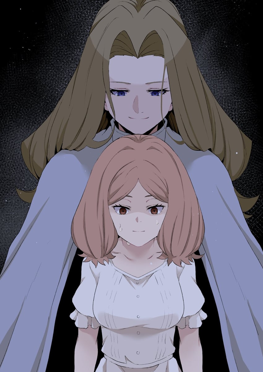 methode and edel (sousou no frieren) drawn by yasehattagi