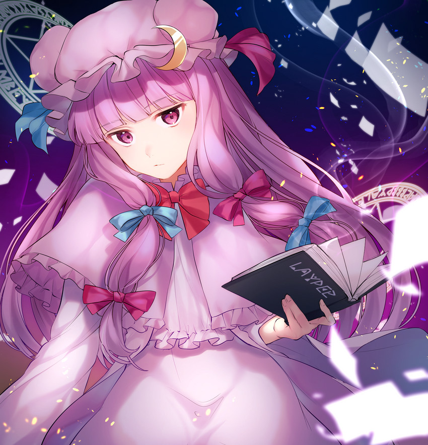 patchouli knowledge (touhou) drawn by jill_07km