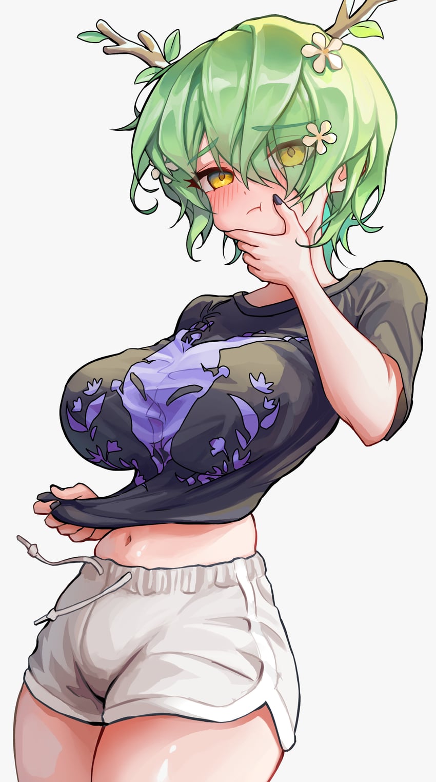 ceres fauna (hololive and 1 more) drawn by maomao_dashi