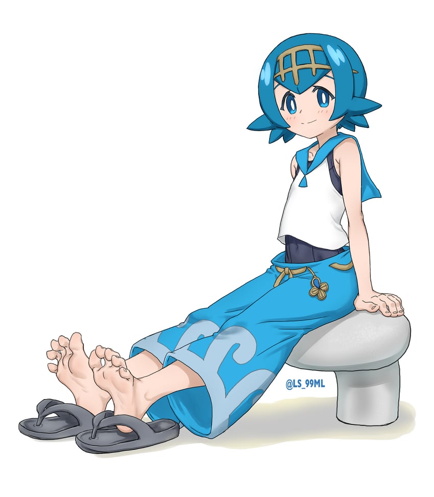 lana (pokemon and 1 more) drawn by tsukimaru_(ls_99ml)