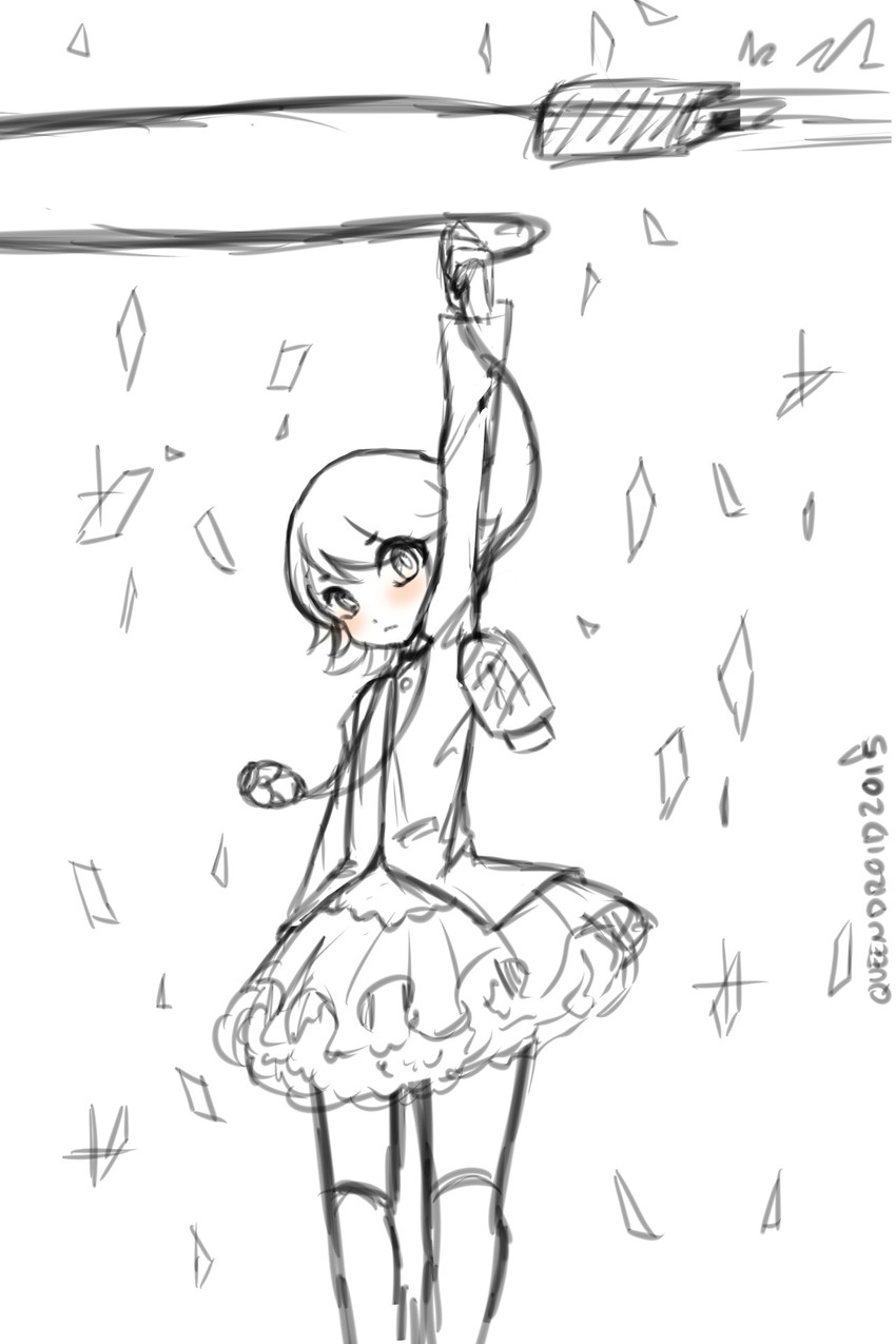 kaname madoka and fujisaki chihiro (mahou shoujo madoka magica and 2 more)