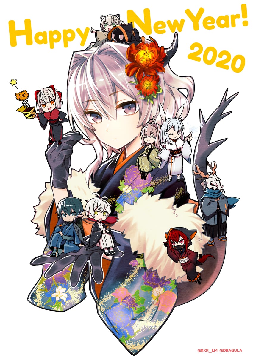 w, frostnova, talulah, crownslayer, alina, and 5 more (arknights) drawn by alugard