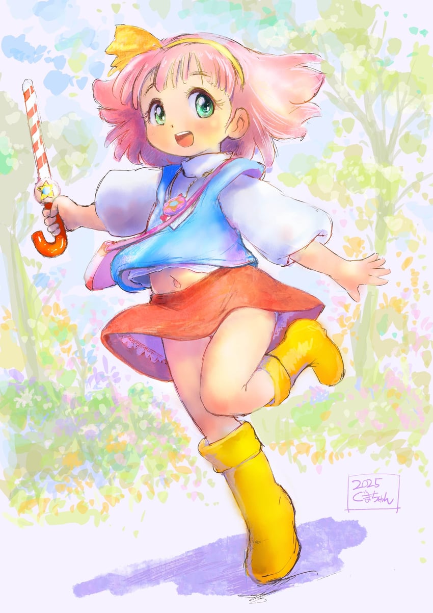 minky momo (mahou no princess minky momo) drawn by guma