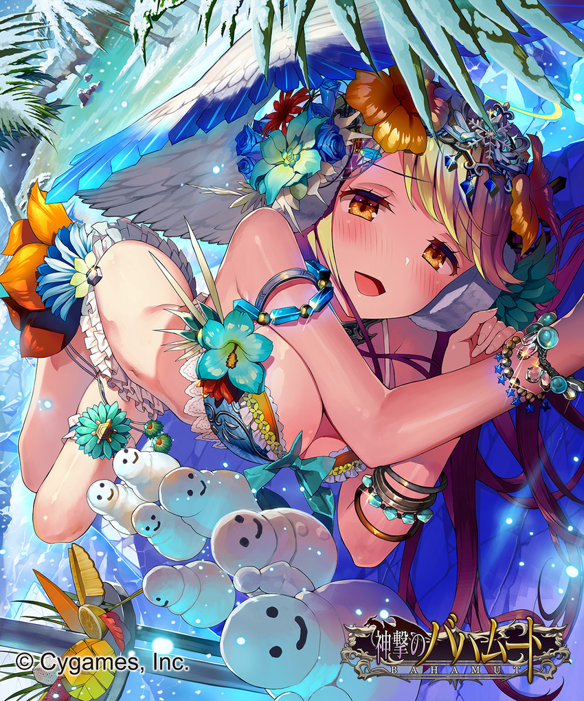 snow angel (shingeki no bahamut) drawn by gaou_(umaiyo_puyoman)