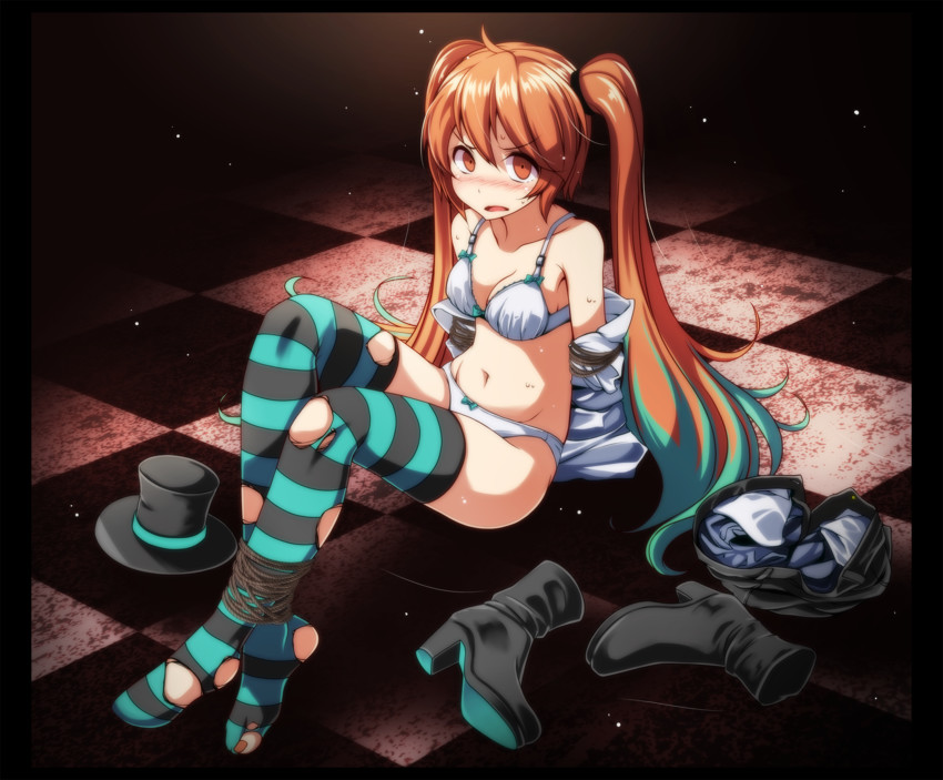 hatsune miku (vocaloid and 2 more) drawn by tsukishiro_saika