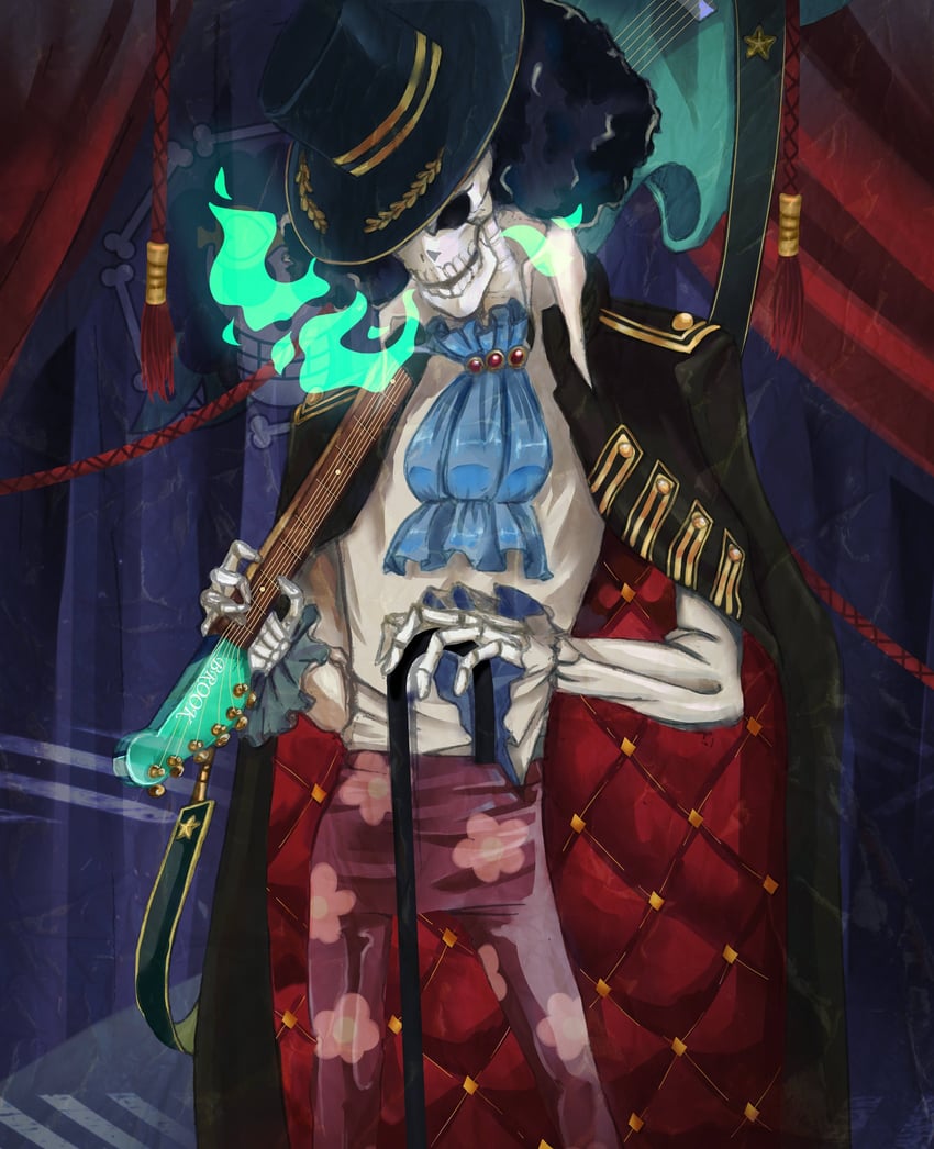 brook (one piece) drawn by pinkeyapple