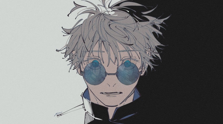 gojou satoru and getou suguru (jujutsu kaisen) drawn by mim_(mimya0600)