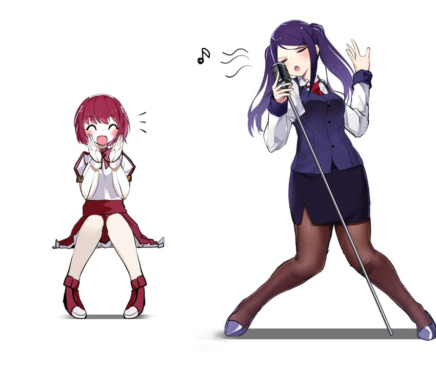 jill stingray and dorothy haze (va-11 hall-a) drawn by yanagui_yugi